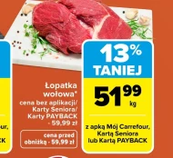 Łopatka wołowa Carrefour