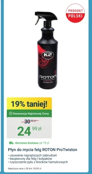 Płyn do czyszczenia felg K2