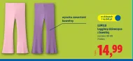 Legginsy dziewczęce Lupilu