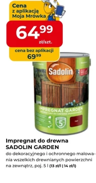 Impregnat do drewna Sadolin