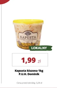 Kapusta kiszona Dominik