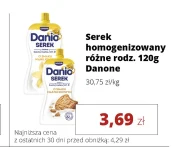 Serek homogenizowany Danone