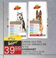 Karma dla psa Konshurt