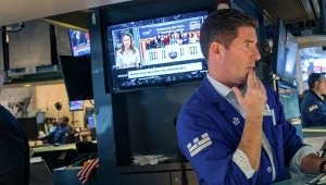 Nerwowo na rynkach - trwa zmienność spowodowana konfliktem na Bliskim Wschodzie. Na zdj. NYSE (Wall Street)