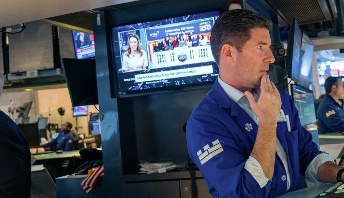 Nerwowo na rynkach - trwa zmienność spowodowana konfliktem na Bliskim Wschodzie. Na zdj. NYSE (Wall Street)