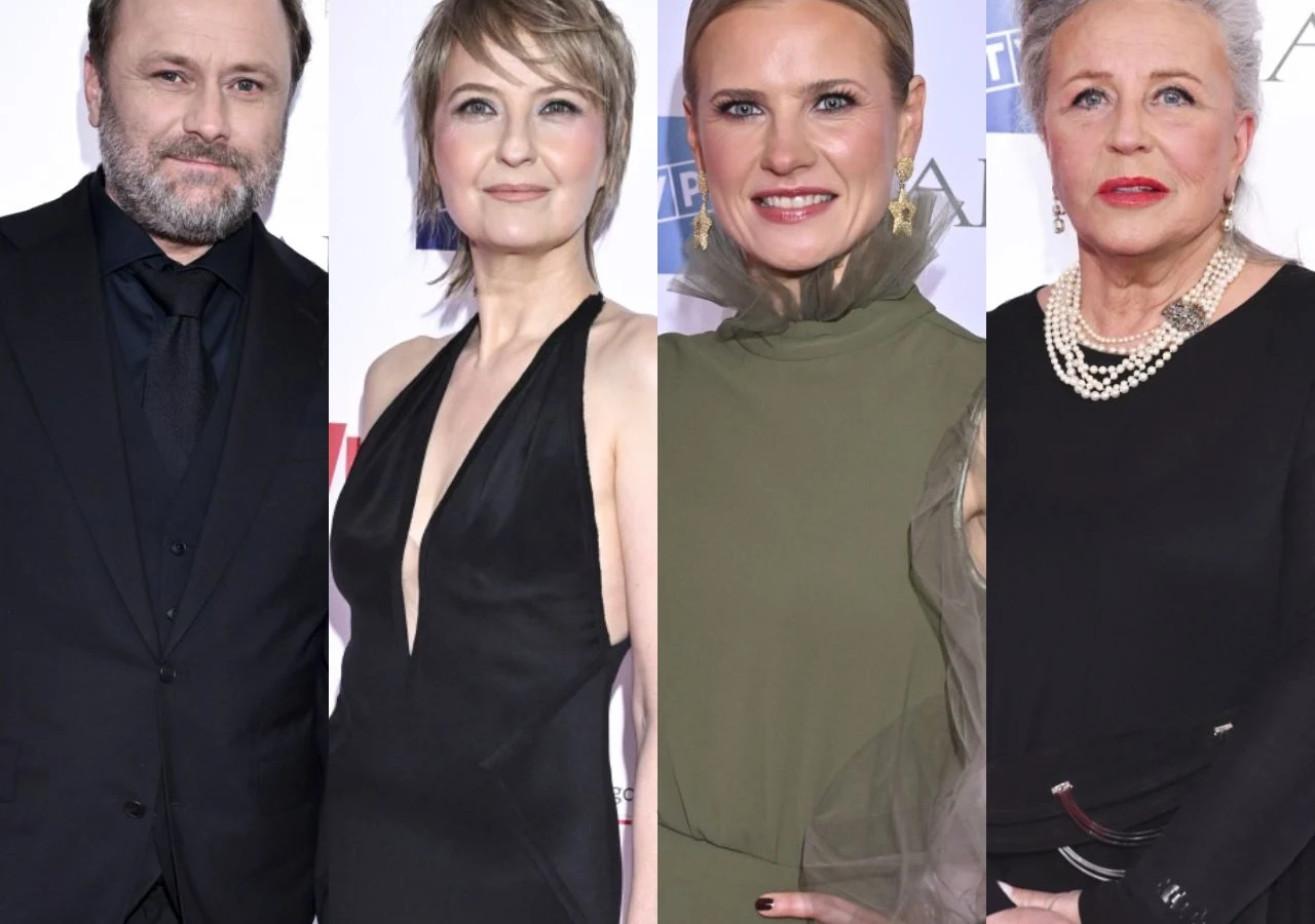 Gwiazdy na 28. gali nagród filmowych Orły Gwiazdy na gali nagród Orły. Od lewej: Leszek Lichota, Izabela Kuna, Wiktoria Gorodecka, Krystyna Janda