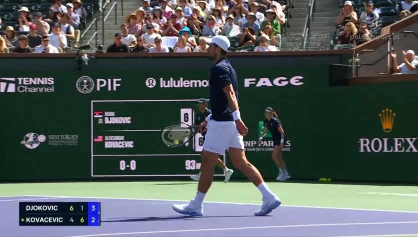 Aleksandar Kovacevic - Novak Djokovic. Skrót meczu. WIDEO