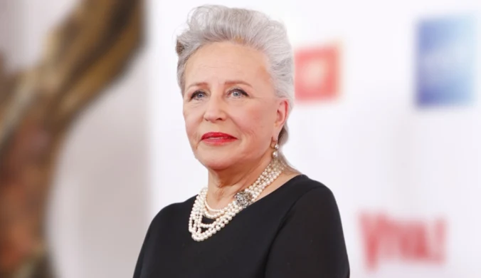 Krystyna Janda na gali Orły 2026