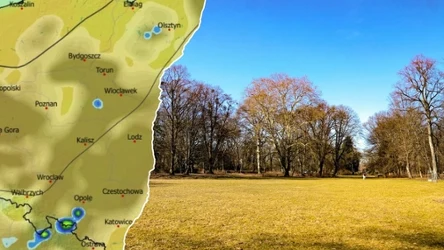 Kilkanaście stopni ciepła zanotujemy w całej Polsce. Na południowym zachodzie trzeba się przygotować na słabe opady deszczu