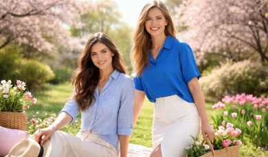 Bonprix wiosna 2026 — marynarskie wzory wróciły i są tańsze niż myślisz