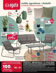 Meble ogrodowe i dodatki - Agata