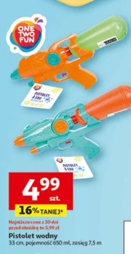 Водні пістолети One Two Fun