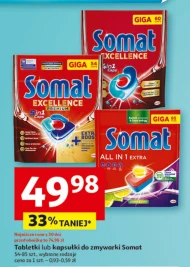 Капсули для посудомийних машин Somat
