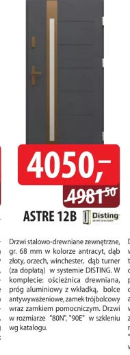 Зовнішні двері Disting