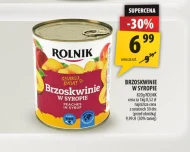 Brzoskwinie w syropie Rolnik