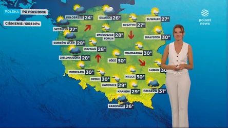 Prognoza pogody na czwartkowe popołudnie