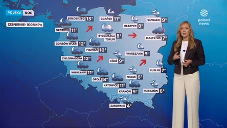 Chłodna noc na południowym wschodzie