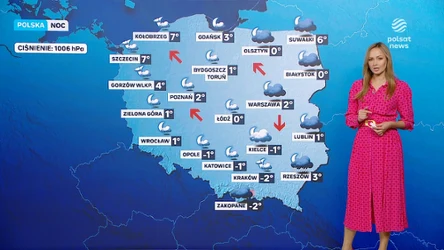 Ostatnia z bardzo chłodnych nocy w Polsce