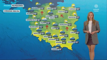 Prognoza pogody na wtorkowe popołudnie