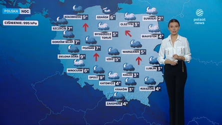 Zdecydowanie cieplejsza noc w Polsce