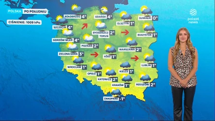 Prognoza pogody na czwartkowe popołudnie