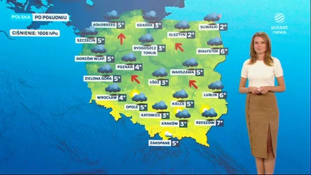 Prognoza pogody na wtorkowe popołudnie