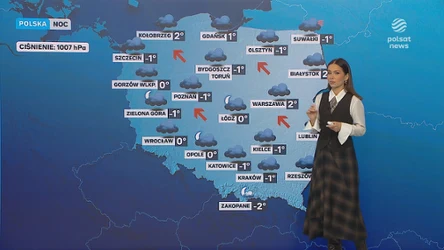 Dużo chmur, lokalnie możliwe opady