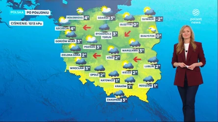 Prognoza pogody na wtorkowe popołudnie