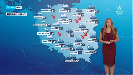 Nocą na drogach może być ślisko