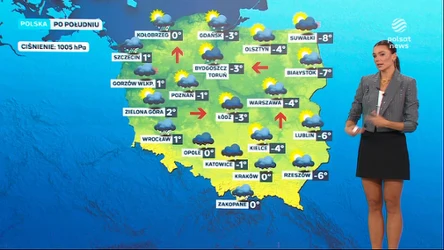 Prognoza pogody na wtorkowe popołudnie