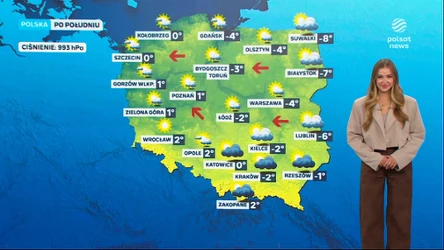 Prognoza pogody na czwartkowe popołudnie