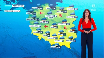 Prognoza pogody na niedzielne popołudnie