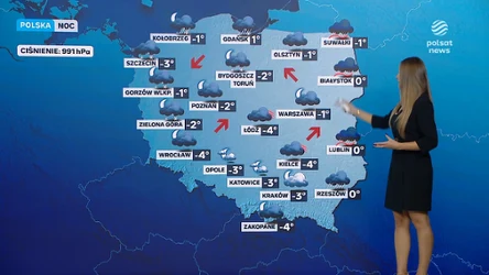 Marznący deszcz na wschodzie