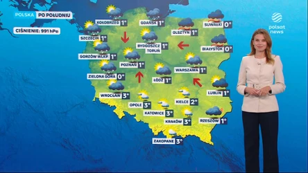 Prognoza pogody na wtorkowe popołudnie