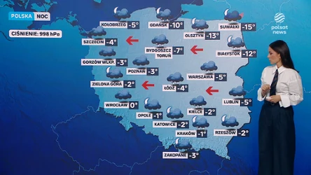 Mroźna noc na północnym wschodzie