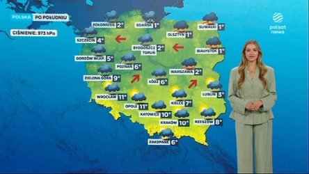 Prognoza pogody na czwartkowe popołudnie