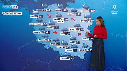 Zimna noc na północnym wschodzie