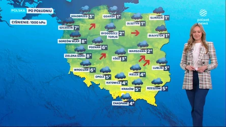 Prognoza pogody na niedzielne popołudnie