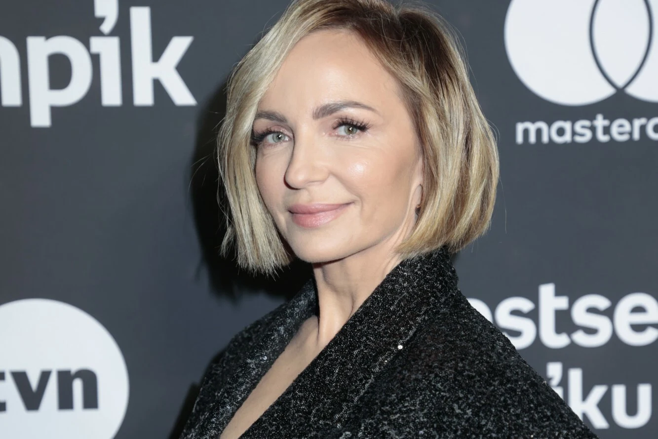 Ania Wyszkoni wspomina swój ślub Ania Wyszkoni na ściance