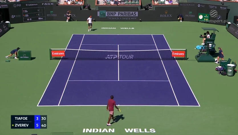 Frances Tiafoe - Alexander Zverev. Skrót meczu. WIDEO