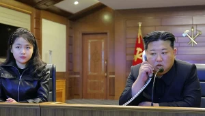 Korea Północna pręży muskuły. Kim zabrał córkę na próbę niszczyciela
