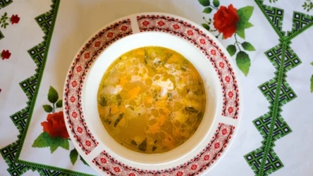 Zupa zagęszczona żółkiem