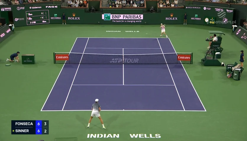 Joao Fonseca - Jannik Sinner. Skrót meczu. WIDEO