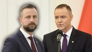 Szef MON Władysław Kosiniak-Kamysz i prezydent Karol Nawrocki