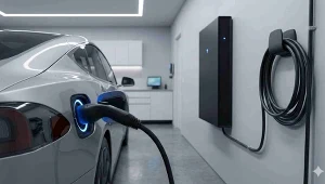 Magazyn Energii ładuje się, gdy w systemie pojawia się nadwyżka (np. z fotowoltaiki) albo gdy sterownik uzna, że warto pobrać energię z sieci