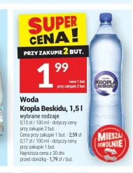 Мінеральна вода Kropla beskidu