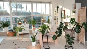 Nie ustawiaj kwiatów na parapecie. Ten sposób jest lepszy i modniejszy