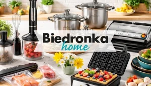 Nawet 60% taniej na AGD do kuchni. Gofrownica, blender i Tefal taniej w Biedronka Home