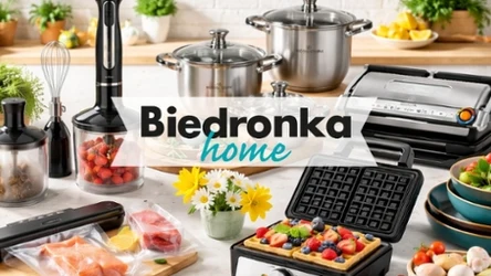 Nawet 60% taniej na AGD do kuchni. Gofrownica, blender i Tefal taniej w Biedronka Home