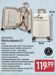 Walizka Live in style